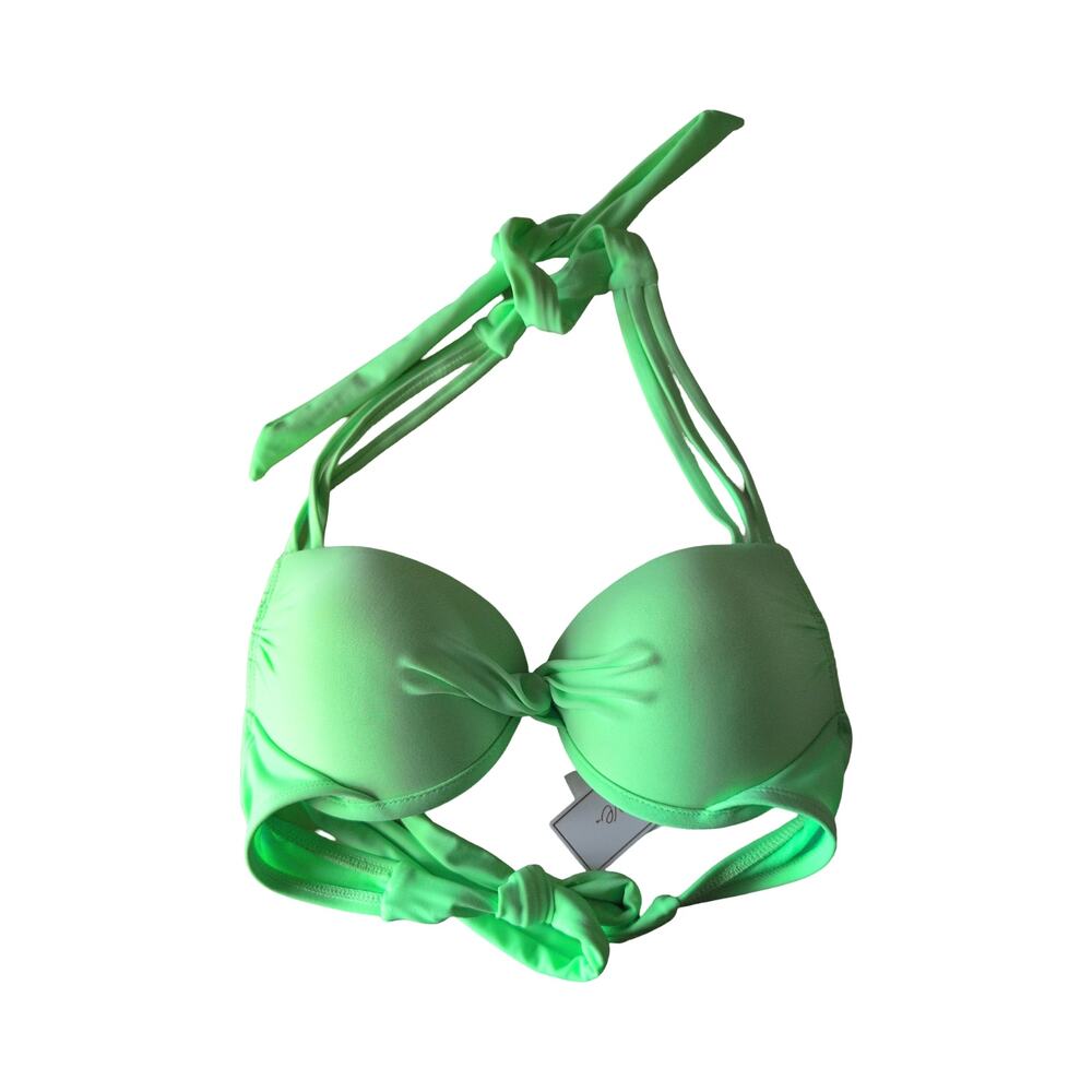 Green Pushup swim top